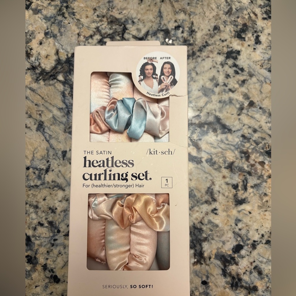 Kitsch Satin Heatless Curling Set